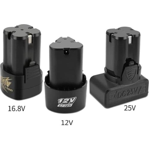 XLTOWN 12/16.8/25V lithium battery Electric screwdriver special large capacity lithium battery Hand drill power tool battery