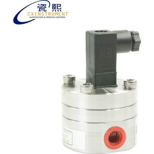 Stainless Steel Material Pulse output 5~1000 ml/min flow range and female thread connection polyol flow meter