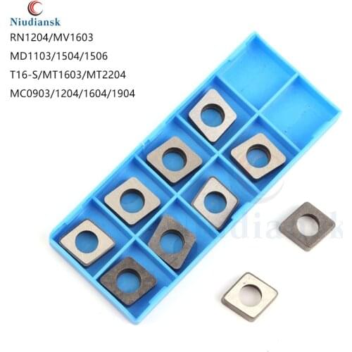 MC0903 MC1204 MC1604 1904 MD1103 MD1504 1506 MV1603 T16-S MT1603 MT2204 RN1204 Shim Lathe Accessories Carbide Inserts Knife Pad