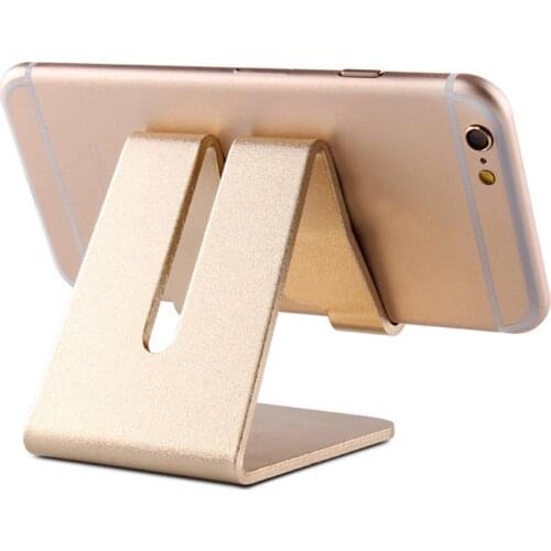 Mobile Phone Holders Universal Metal Table Stand Holder Bracket for 4-10 inch Mobile Phones Tablets Mobile Phone Accessories