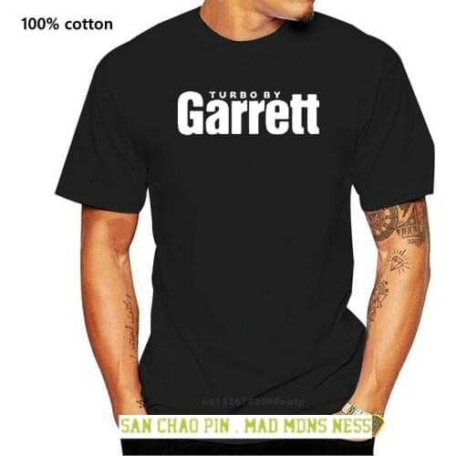 TURBO BY GARRETT Car Style T shirt Mens Various Colours and Sizes (S-2XL)