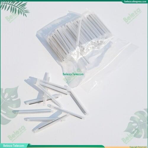 Lowest price 2000pcs lot 60mm 45mm 40mm x1.2mm Bare Fiber Optic Fusion Protection Splice Sleeves Heat Shrink Tube Wholesales