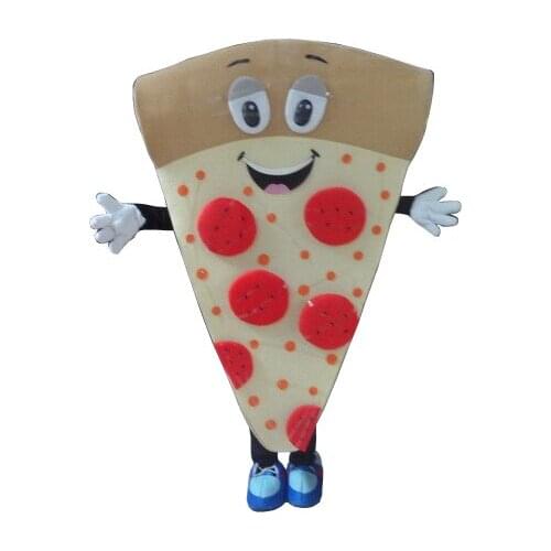 New arrival Cartoon Character Adult cute pizza Mascot Costume Fancy Dress Halloween party costume free shipping