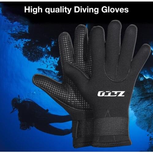Diving Gloves Wear-resistant 5MM Neoprene Spearfishing Diving Snorkeling Mittens Non-slip Boating Adult Surfing Gloves