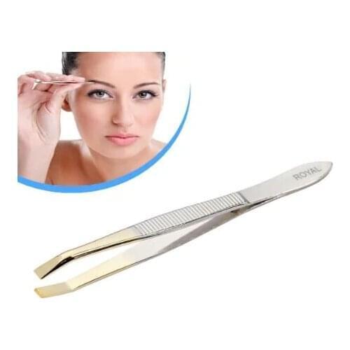 Gold Prong Stainless Tweezers 271136345
