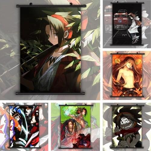 Shaman King Asakura Yoh x Hao Anime Manga HD Print Wall Poster Scroll