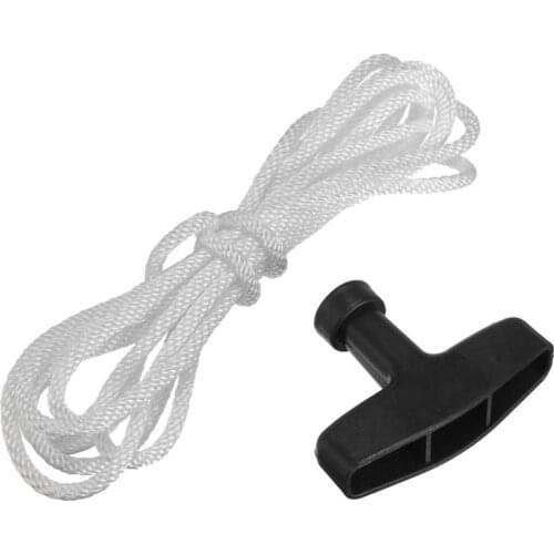 X7AE Universal 1.1M 4MM Starter Start Cord Rope Lawnmowers Pull Handle Engine Petrol