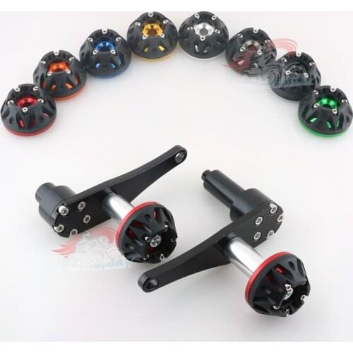 Motorcycle CNC Frame Sliders Crash Pads Protector For Kawasaki Ninja ZX10R 2006-2007 06 07