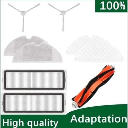 For Xiaomi Hepa Filter Main Brush Side brush Mop Cloth Replacement Kits F9 1T 1C/STYTJ01ZHM Robot Vacuum Cleaner Accessories