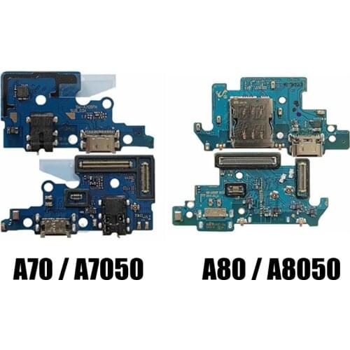USB Port Charger Dock Connector Charging Board Flex Cable For Samsung A70 A7050 A7070 A80 A8050