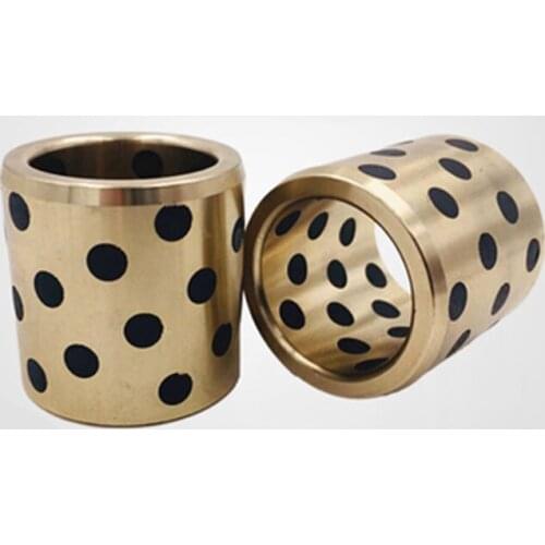 1PCS Graphite Self lubrication Copper Sets High force no fuel bushing solid M10 OD 6mm ID 6-20mm Height