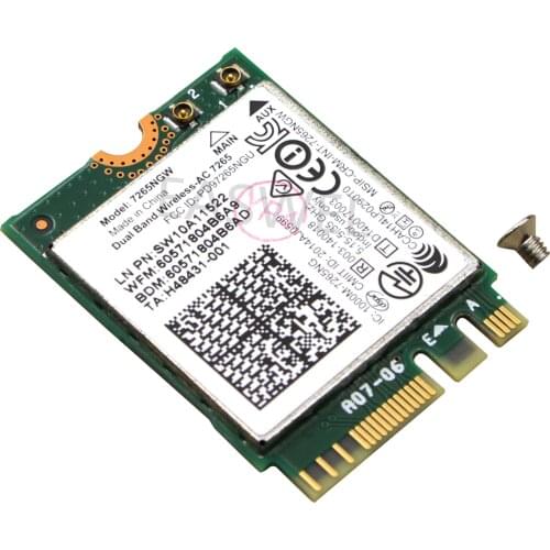 20pcs Broadcom BCM94352Z 802.11ac WIFI CARD For LENOVO PRO Y50-80 Y50-70 Touch 04X6020