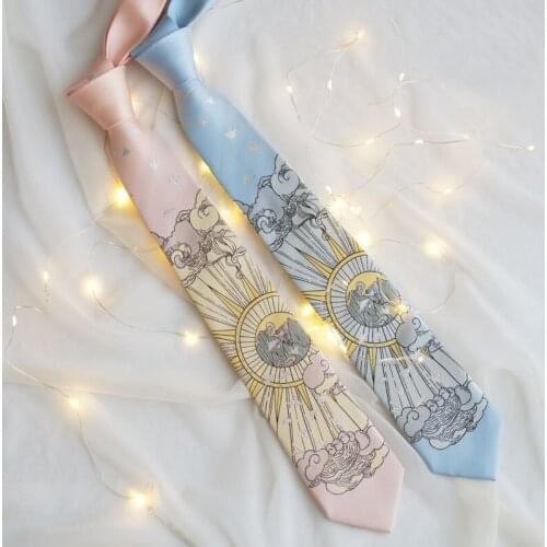 Free shipping fashion new mens male Original Design Print Witch Master School British Creative 7CM Tie Graduation Gift necktie