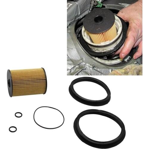 For-BMW MINI Cooper R50 R52 R53R 2002-2008 Car Fuel Filter+Seal Ring Set 16146757196 Oil Filter