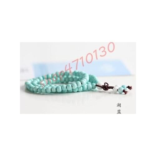 Ethnic style exquisite ceramic hand string, simple RETRO art jewelry