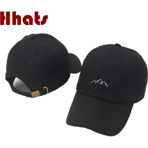 Mountain range baseball cap hip hop embroidery hill the rapper dad hat streetwear kpop snapback hat men hiphop cap sports bone