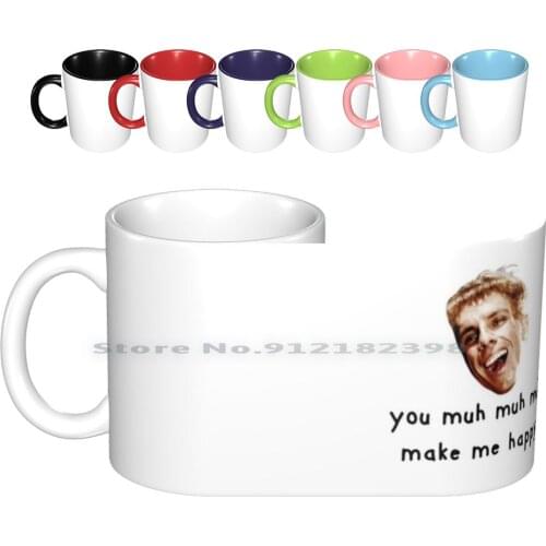 Simple Jack Is Happy Ceramic Mugs Coffee Cups Milk Tea Mug Simple Jack Ben Stiller Zoolander Tropic Thunder Lincoln Funny Meme