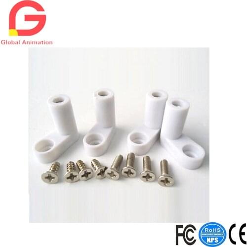 10 pcs of L Type PCB Mounting Feet with Screw for arcade JAMMA MAME Game Board