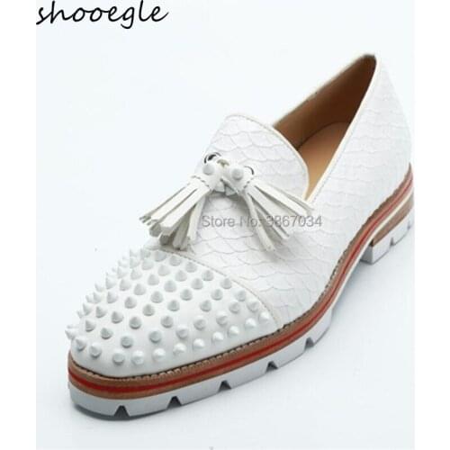 Genuine Leather Mens Shoes Round Toe Tassels Dress Shoes Fringed Loafers Party Wedding Shoes Men