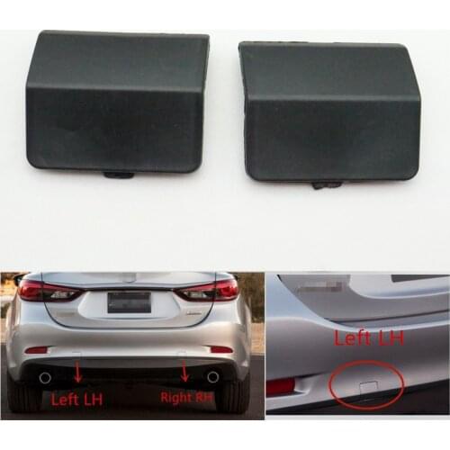 Soarhorse Rear Bumper Tow Hook Cover Trailer Eye Cap For Mazda 6 Atenza 2013 2014 2015 2016 Hatchback