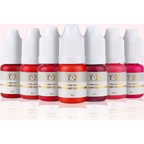 Semi Permanent Makeup Eyebrow Ink Lips Eye Line Tattoo Color Microblading Pigment Tattoo Pigments Eye Line Tattoo Color Pigment