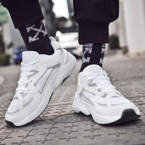 Casuales hombre knitting 2020 sport on s causal zapatos white Breathable shoes shoe men Shoes black man Fashionable casual para