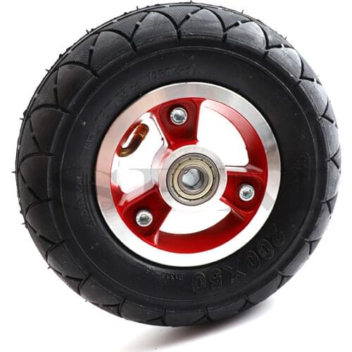 200x50 Replacement Rear Wheel for Kugoo S1 S2 S3 C3 MINI Electric BIKE Hub and Inflation Tires Spare Part Accessories