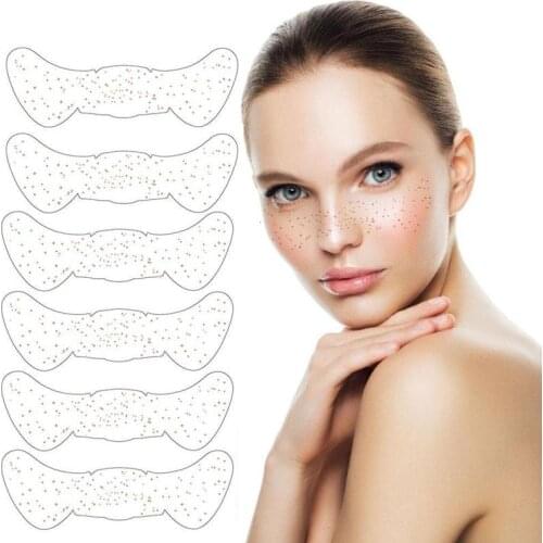 Freckle Temporary Tattoos Fake Freckles Tattoo Stickers Fashion Freckle Patches One-time Face Tattoo Stickers