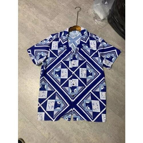 Zk537 Fashion Mens Shirts 2021 Runway Luxury famous Brand European Design party style Mens Clothing