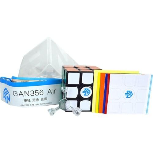1pcs Plastic Gan356 Air Standard Edition 3*3*3 Magic Cube Set With Debugging Tools