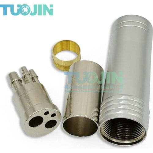 2PCS Dental Handpiece Connector Dentist Turbine Adapter 4/2 Holes Changer For Dentisty Tool Equipment