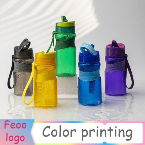 500ml/750ml Kids Water Sippy Cup Creative Cartoon Baby Feeding Cups with Straws Leakproof Water Bottles Outdoor Portable Childre