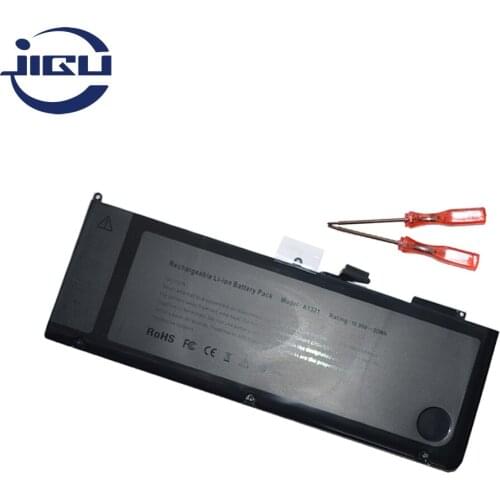 JIGU Black Laptop Battery For Apple A1321 MacBook Pro 15" A1286 MB985 MB986 MC026 MC118 MC371 MC372 MC373 10.95V 73WH