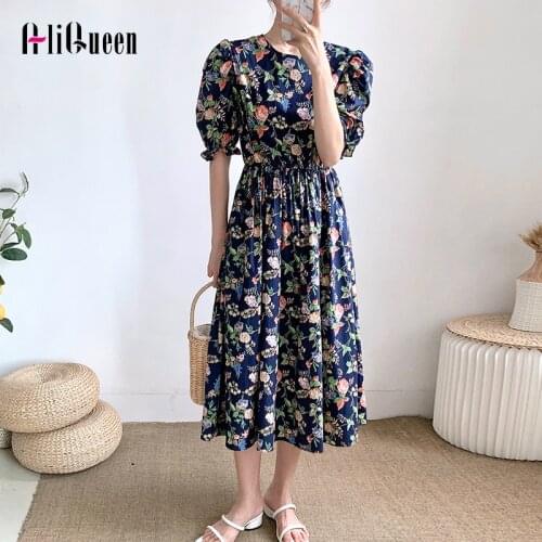 AliQueen Floral Summer Dresses