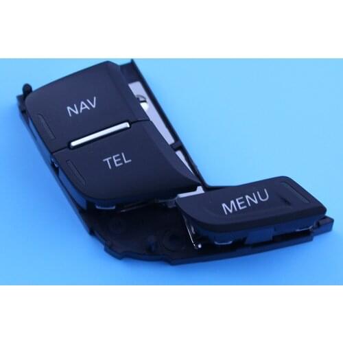 LHD MMI Cenrer Console control Navigation Media Radio Menu Button Switch 4G1919612 For Audi A6 C7 A7 2012-2018