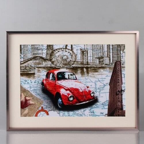 Metal Photo Frame Poster Frame Three-Dimensional Simple Aluminum Alloy Picture Frame