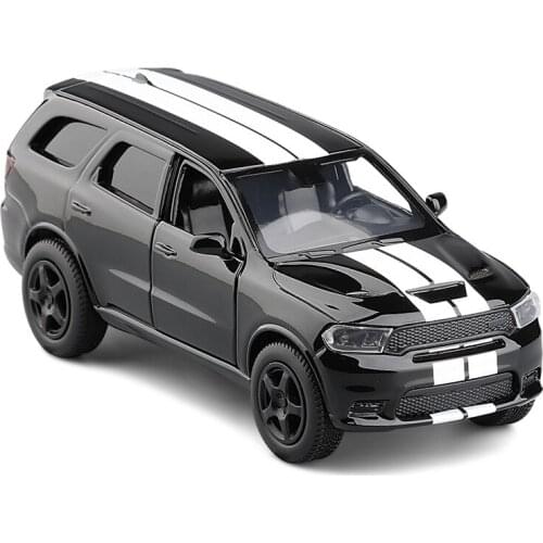 1:36 Scale Dodge Durango SRT Car Alloy Sports Car Model Diecast Super SUV Collection Toys for Children Christmas V339