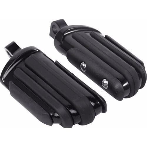 Motorcycle 10mm Driver Male Mount Foot Pegs Foot Rests For Harley Touring Road King Electra Road Glide Sportster 883 1200