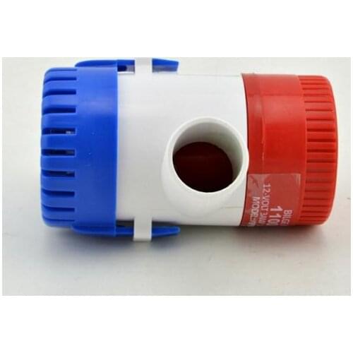 1PCS 1100GPH High Flow Submersible Marine Boat Electric Bilge Pump 12V 3A