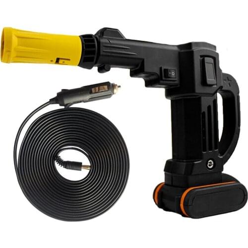 21v Portable Wireless Lithium Battery Car Washing Machine Water Gun Rechargeable Foam for Car Washing Cleaning