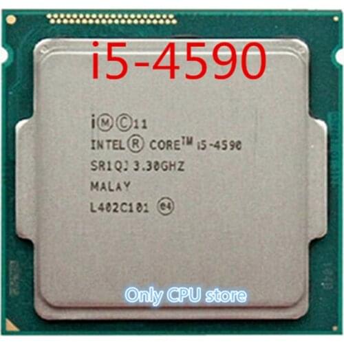 Intel Core I5 4590 Processor Quad-Core 3.3GHz L3 6M 84W Socket LGA 1150 Desktop CPU