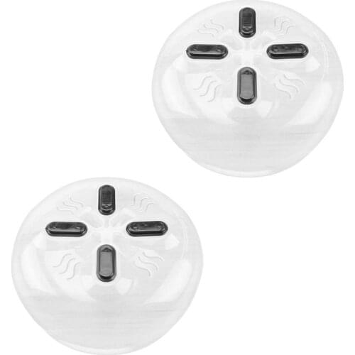 Microwave Oven Splash Proof Cover Safety Cover Magnet Plastic Hovering Cover Heating Cover