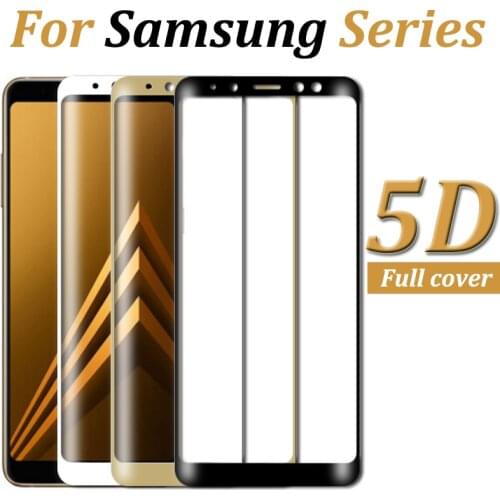 2pcs 5d protective glass for samsung a5 2017 for samsung a8 2018 screen protector a 8plus a520 9h tempered film protection glas