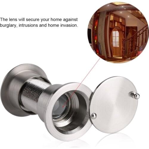 28mm Wide Viewing Angle Peephole Door Viewer with Heavy Duty Privacy Cover for doors wooden doors iron doors bedroom doors