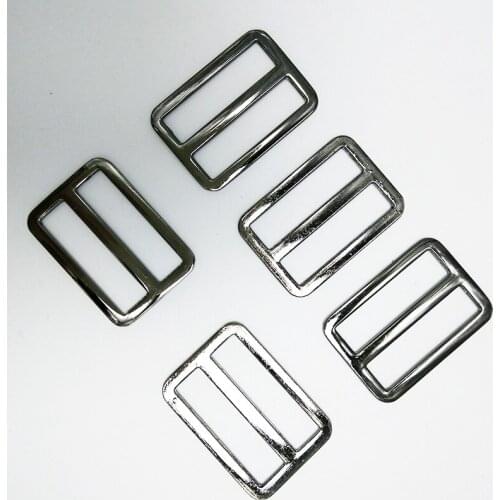 32mm Gunmetal triglide slider for adjustable straps, 1 1/4 inch rectangle strap slide for bags , bag accessory supplier
