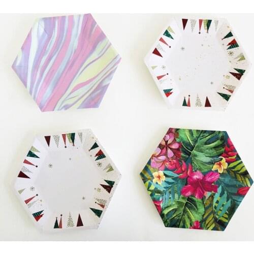 8Pcs Jungle Party Disposable Tableware Sets Jungle Theme Paper Plates Kids Birthday Party Decoration Baby Shower Supplies