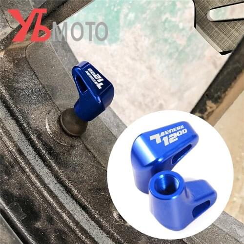 Motorcycle Top Accessories Aliminum Wheel Tire Valve Stem Cap For Yamaha super tenere 1200 XTZ1200 TENENE 700 XTZ700