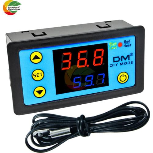 W3231 DC 24V Digital Temperature Controller Thermostat Thermoregulator Aquarium Incubator Water Heater Temperature Regulator