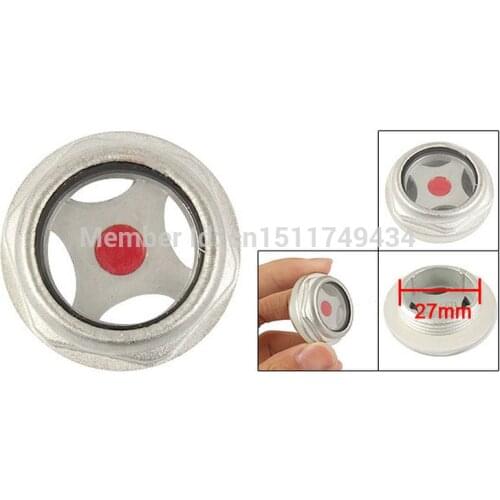 Air Compressor Parts 27mm Thread Oil Level Sight Glass Indicator 5pcs