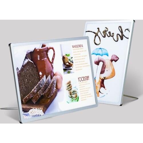 A4 electronic menu board electronic advertising screens led photo frame